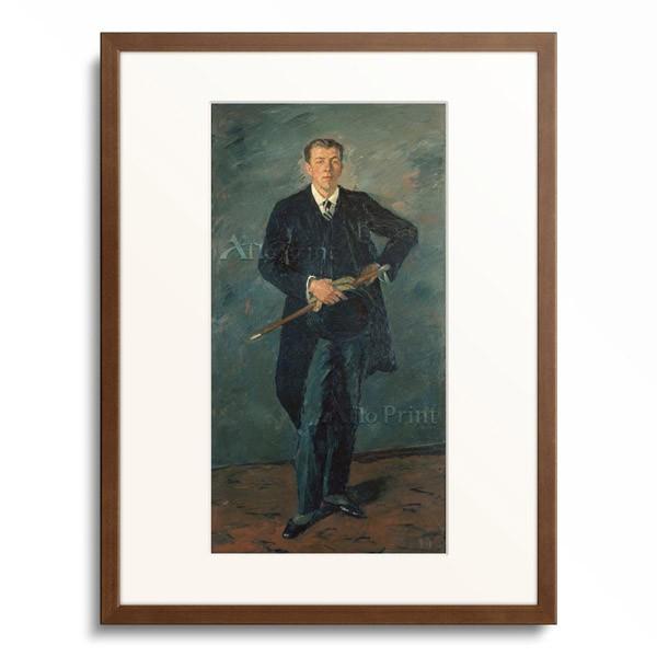 マックス・ベックマン Max Beckmann 「Portrait of Hanns Raabe. 1925」