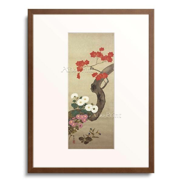 鈴木其一 Suzuki Kiitsu 「Autumn Flowers.」