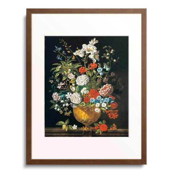 ピーテル(ピーター)・キャスティールズ Pieter Casteels III 「The twelve months of flowers. A floral Calendar of still lifes - July. 1730-31」｜afloprint