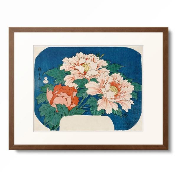 歌川 広重 Utagawa Hiroshige 「芍薬」
