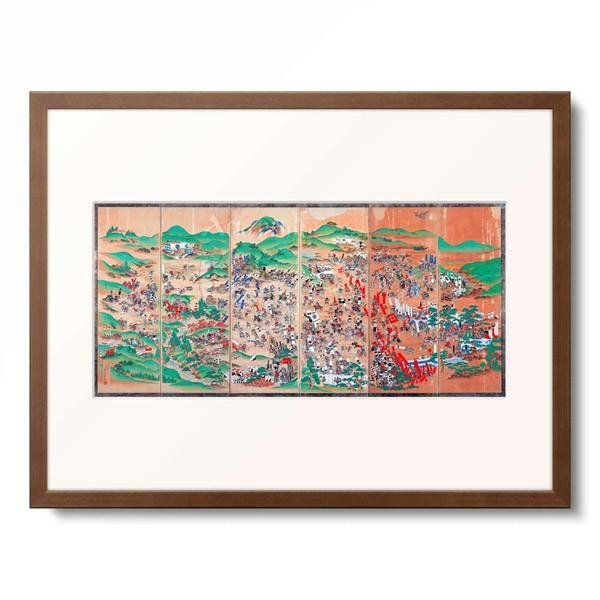 翫月邸峩山 Kangetsutei Gsen (Copy of Kano Baishun 狩野梅春) 「関ヶ原合戦図屏風 (六曲一隻)」