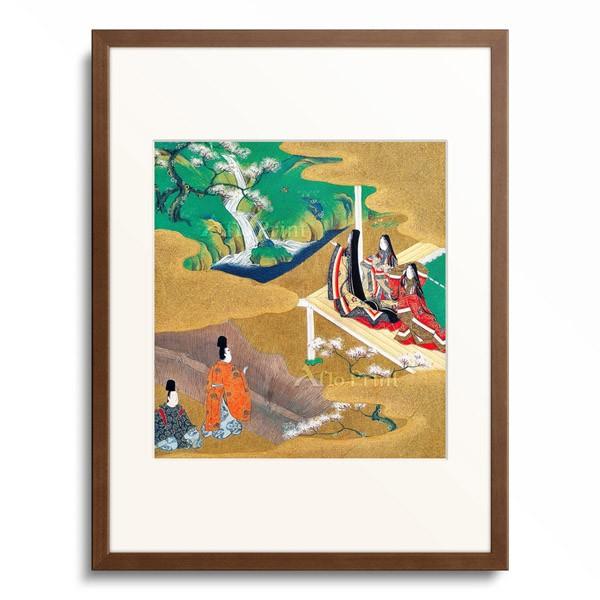 土佐光起 Tosa Mistuoki 「源氏物語絵巻 五帖 若紫」