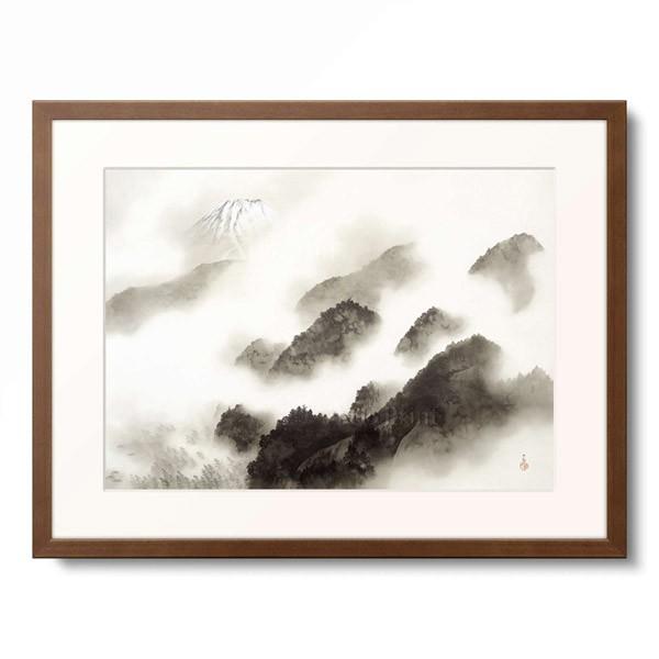 横山大観 Yokoyama Taikan 「山海二十題之内 雨霽る」