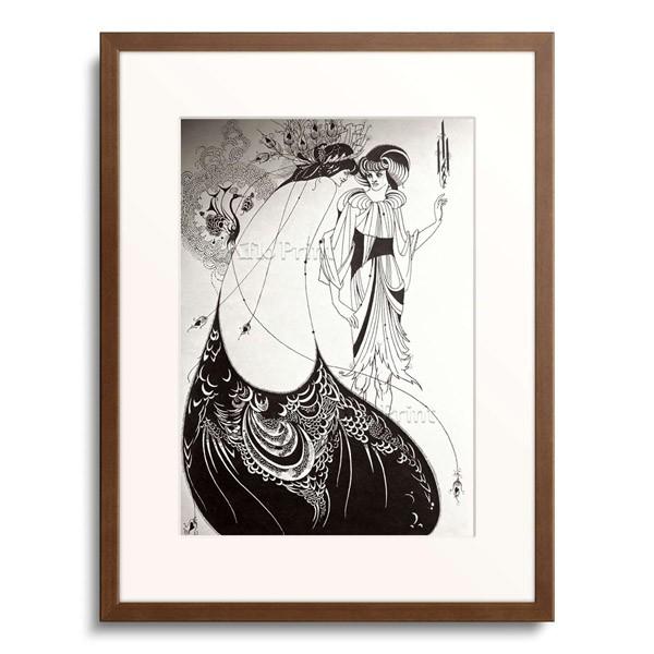 最適な価格 オーブリー ビアズリー Aubrey Vincent Beardsley 孔雀の裳裾 サロメ挿絵 正規品 Atempletonphoto Com