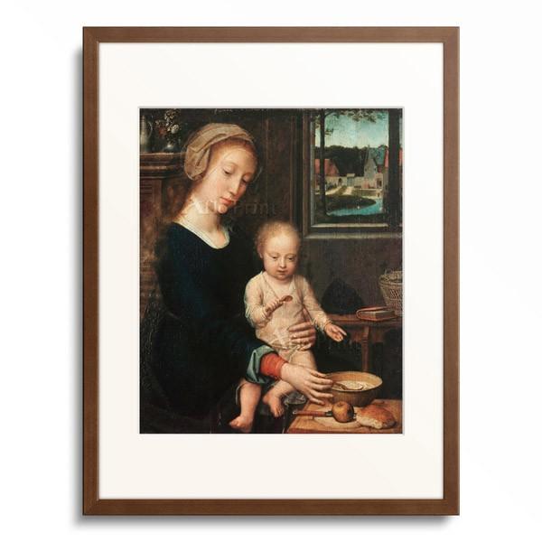 ヘラルト・ダヴィト Gerard David 「Madonna mit der Milchsuppe」｜afloprint