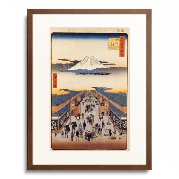 歌川広重 Utagawa Hiroshige 「名所江戸百景 する賀てふ」