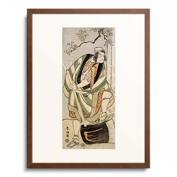 葛飾北斎 Katsushika Hokusai 「市川鰕蔵の山賊 実は文覚上人」