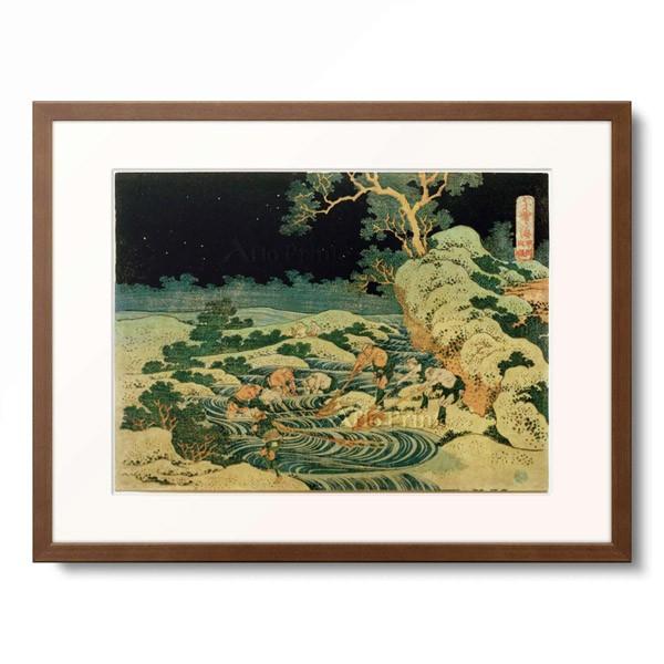葛飾北斎 Katsushika Hokusai 「千繪の海 甲州火振」