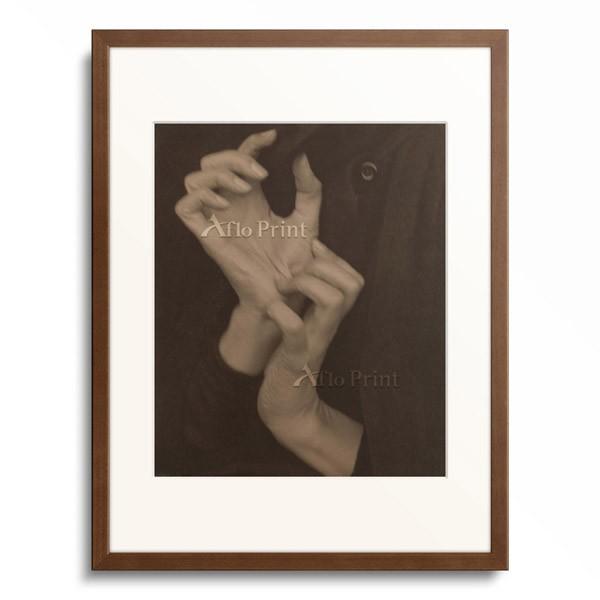 アルフレッド・スティーグリッツ Alfred Stieglitz 「Georgia O'Keeffe - Hands, 1919.」｜afloprint