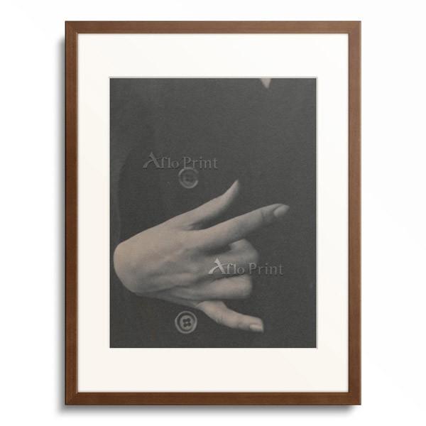 アルフレッド・スティーグリッツ Alfred Stieglitz 「Georgia O'Keeffe-Hand, 1918.」｜afloprint