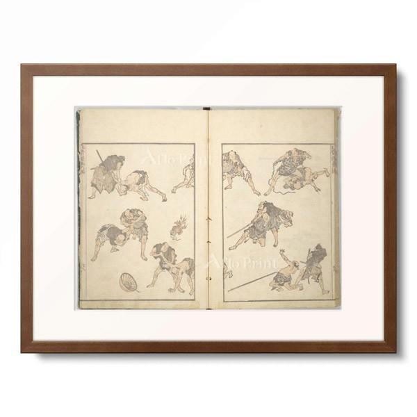 葛飾北斎 Katsushika Hokusai 「北斎漫画 六編」