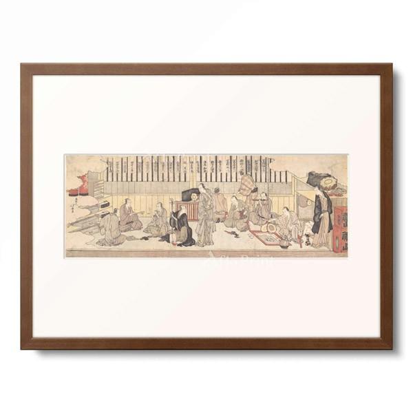 葛飾北斎 Katsushika Hokusai 「支度部屋」