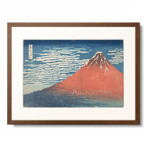 葛飾北斎 Katsushika Hokusai 「冨嶽三十六景 凱風快晴」