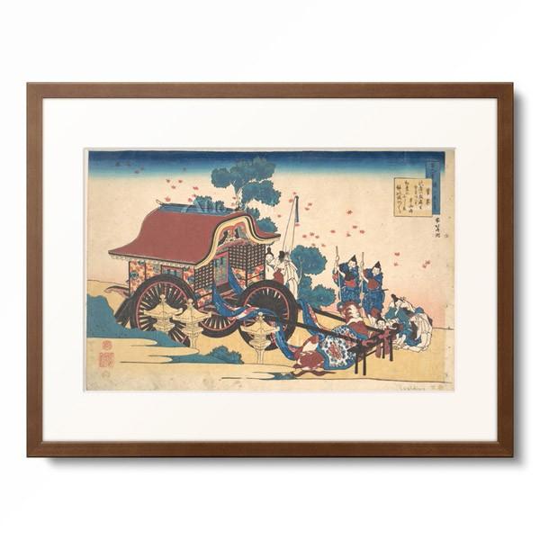 葛飾北斎 Katsushika Hokusai 「百人一首 うはかゑとき 菅家」