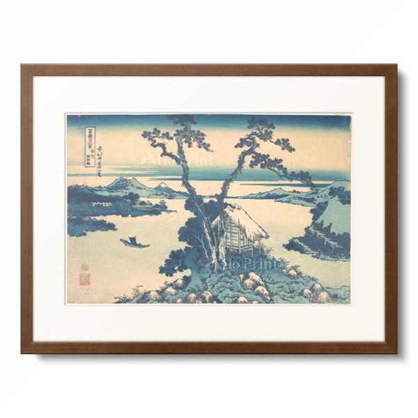 葛飾北斎 Katsushika Hokusai 「富嶽三十六景 信州諏訪湖」