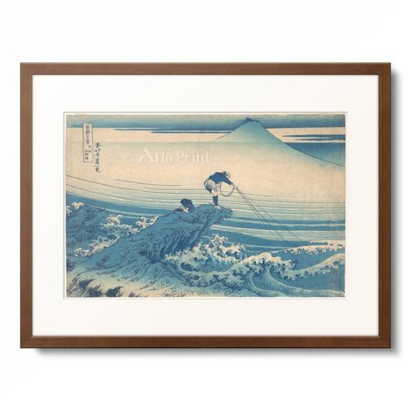 葛飾北斎 Katsushika Hokusai 「冨嶽三十六景 甲州石班澤」