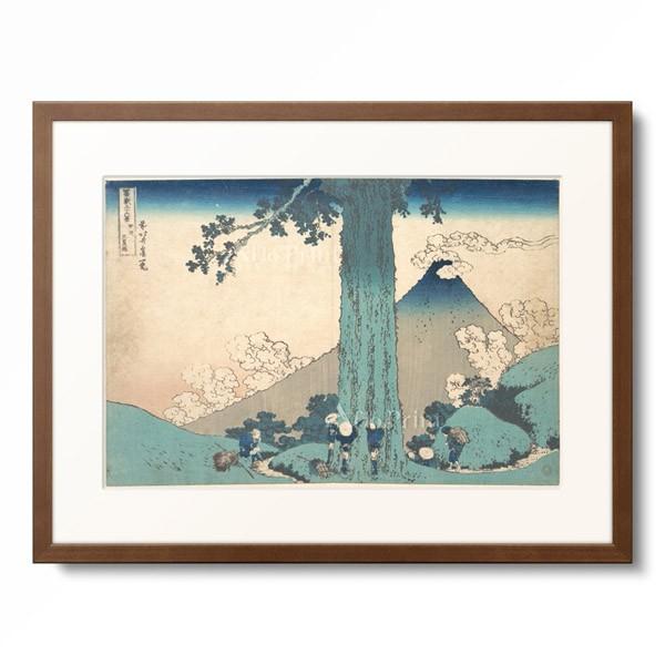 葛飾北斎 Katsushika Hokusai 「冨嶽三十六景 甲州三嶌越」