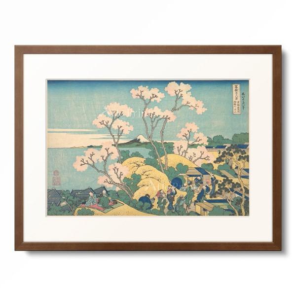 葛飾北斎 Katsushika Hokusai 「冨嶽三十六景 東海道品川御殿山ノ不二」