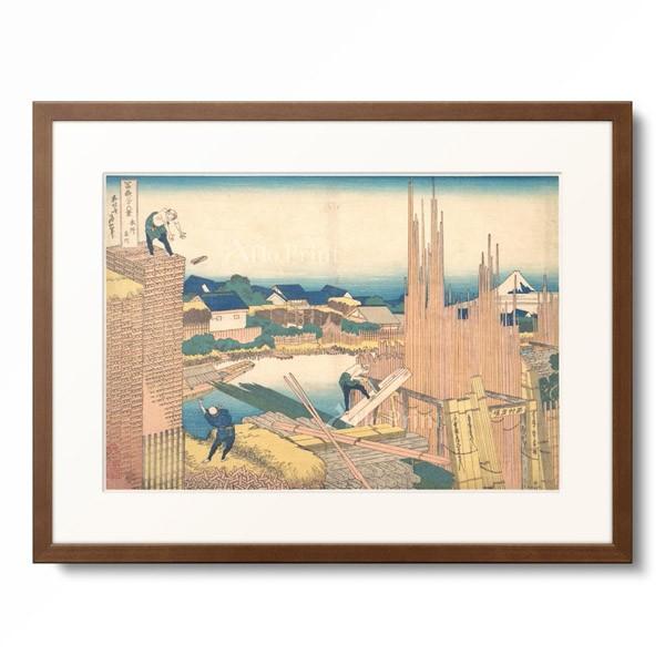 葛飾北斎 Katsushika Hokusai 「冨嶽三十六景 本所立川」
