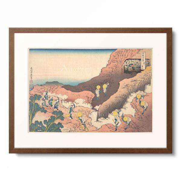 葛飾北斎 Katsushika Hokusai 「冨嶽三十六景 諸人登山」