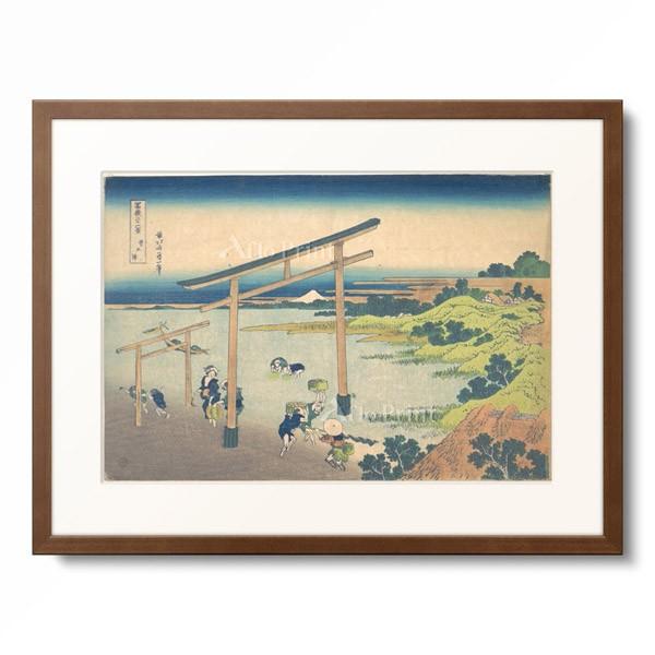 葛飾北斎 Katsushika Hokusai 「冨嶽三十六景 登戸浦」