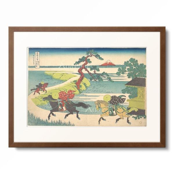 葛飾北斎 Katsushika Hokusai 「冨嶽三十六景 隅田川関屋里」
