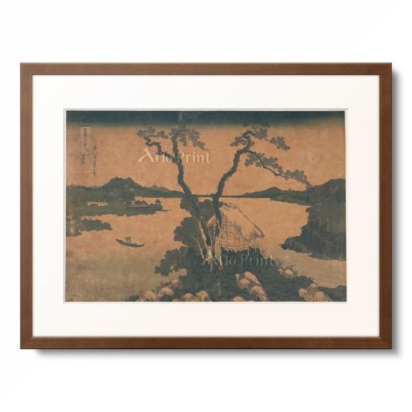 葛飾北斎 Katsushika Hokusai 「冨嶽三十六景 信州諏訪湖」