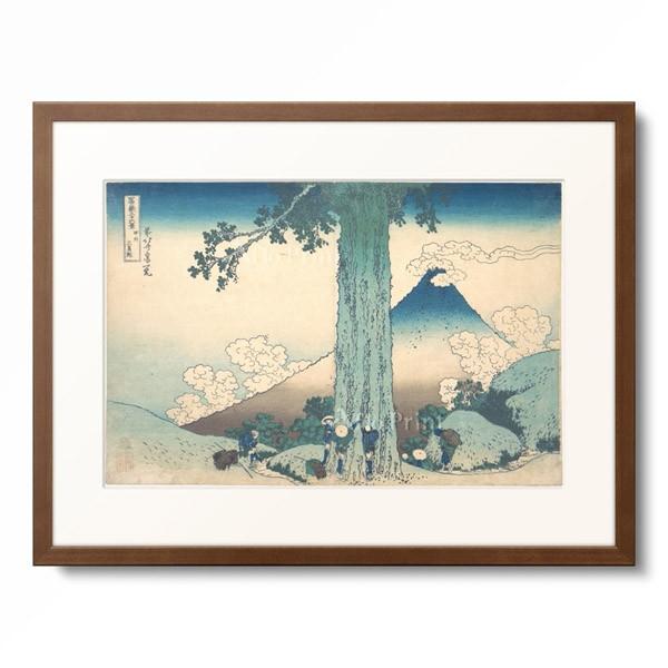 葛飾北斎 Katsushika Hokusai 「冨嶽三十六景 甲州三嶌越」