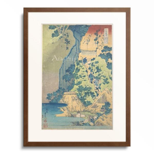 葛飾北斎 Katsushika Hokusai 「諸国瀧廻り 東海道坂ノ下 清瀧くわんおん」