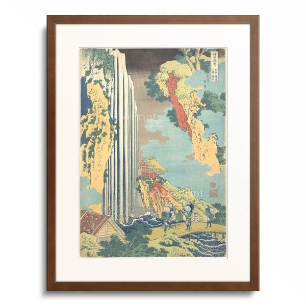 葛飾北斎 Katsushika Hokusai 「諸国瀧廻り 木曽海道小野ノ瀑布」