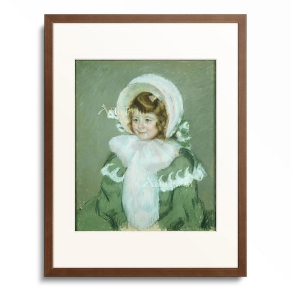 メアリー・カサット Mary Stevenson Cassatt 「Child in Green Coat, ca. 1901-1904.」｜afloprint