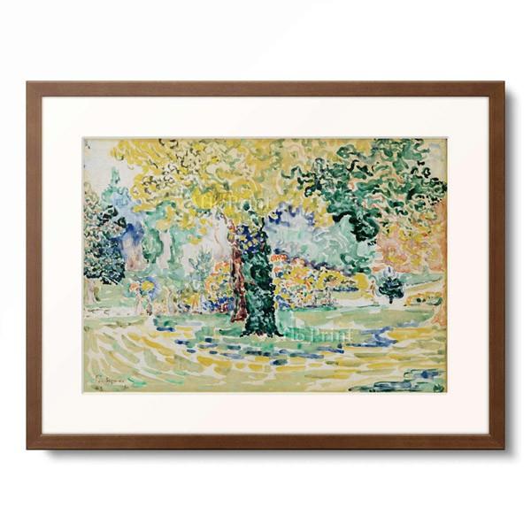 ポール・シニャック Paul Victor Jules Signac 「Au Luxembourg」 : アフロプリント - 通販 ...