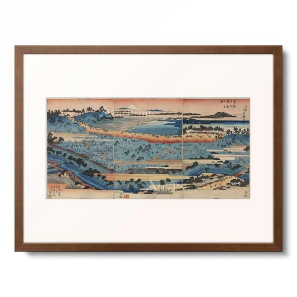 歌川広重 Utagawa Hiroshige 「東都名所　飛鳥山全図」