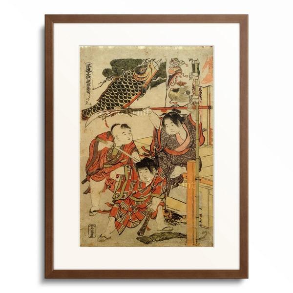 葛飾北斎 Katsushika Hokusai 「風流子供遊五節句 さつき」