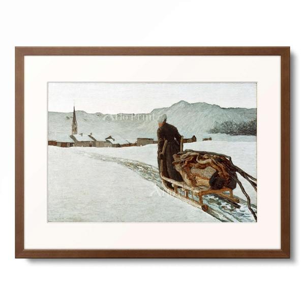 ジョヴァンニ・セガンティーニ Giovanni Segantini 「Ritorno dal