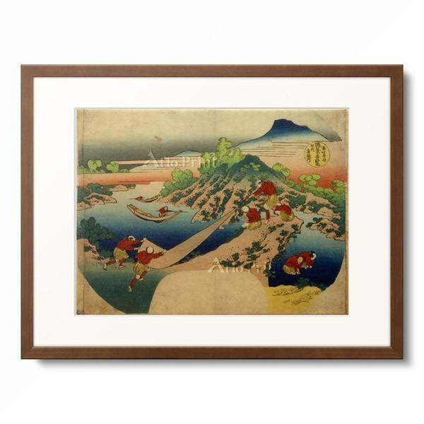 葛飾北斎 Katsushika Hokusai 「勝景奇覧 甲州身延川」