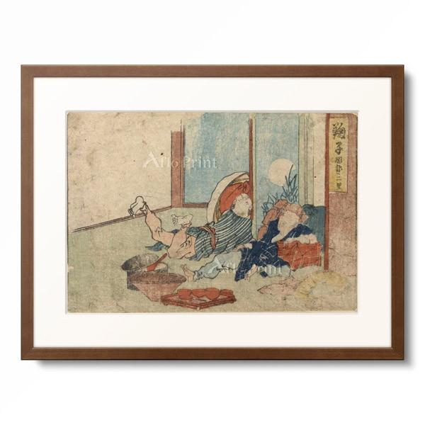 柳川重信 Yanagawa Shigenobu 「東海道五十三次 鞠子」