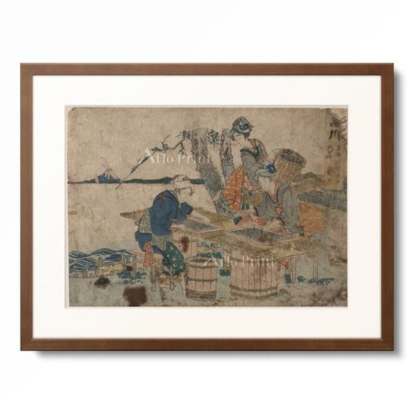 葛飾北斎 Katsushika Hokusai 「東海道五十三次 品川」