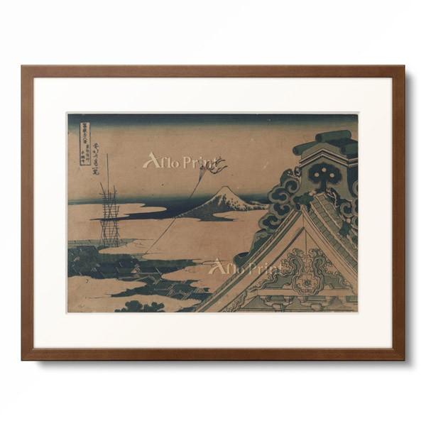葛飾北斎 Katsushika Hokusai 「冨嶽三十六景 東都浅艸本願寺」