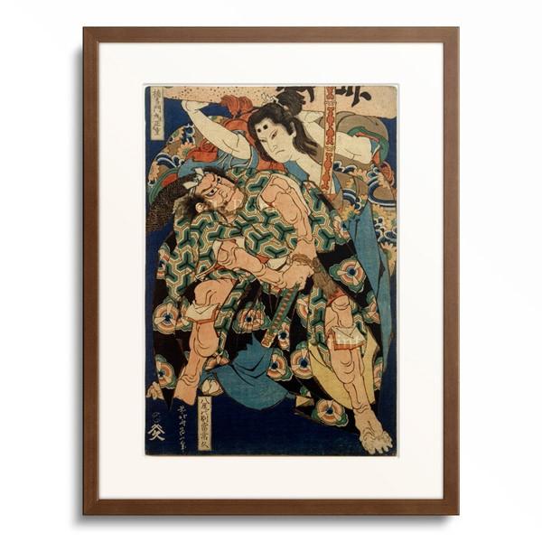 葛飾北斎 Katsushika Hokusai 「楠多門丸正重 八尾の別當常久」