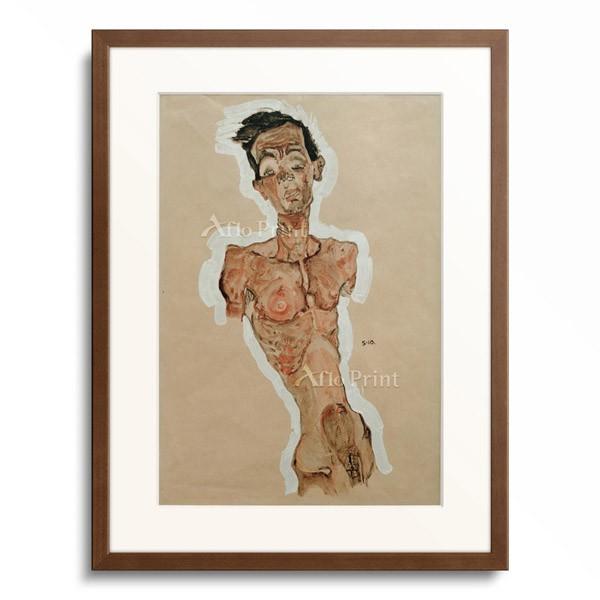 エゴン・シーレ Egon Schiele 「Selbstakt」｜afloprint