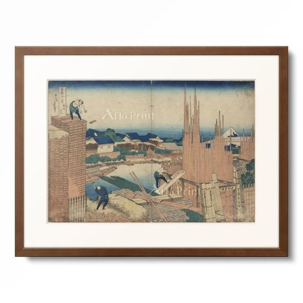 葛飾北斎 Katsushika Hokusai 「冨嶽三十六景 本所立川」