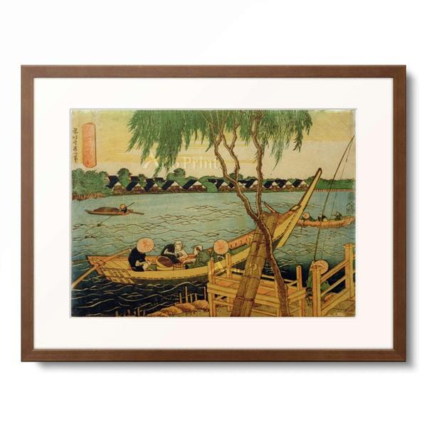 葛飾北斎 Katsushika Hokusai 「千繪の海 宮戸川長縄」