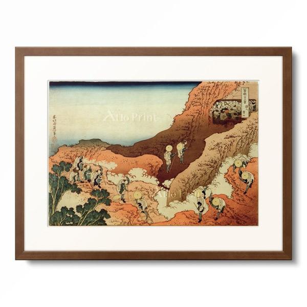 葛飾北斎 Katsushika Hokusai 「冨嶽三十六景 諸人登山」