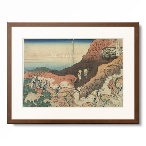 葛飾北斎 Katsushika Hokusai 「冨嶽三十六景 諸人登山」