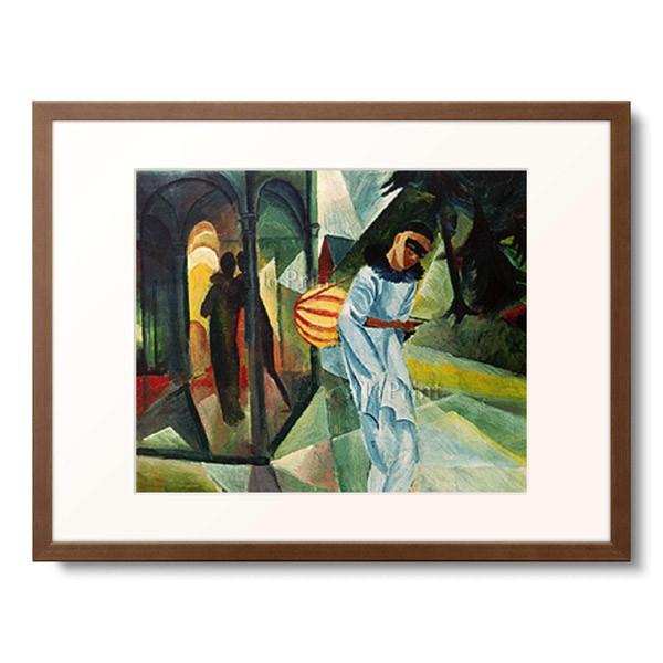 アウグスト・マッケ August Macke 「Pierrot.」｜afloprint