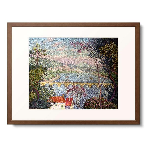 ポール・シニャック Paul Victor Jules Signac 「The Seine by Bellevue. 1899.」 : アフロ ...