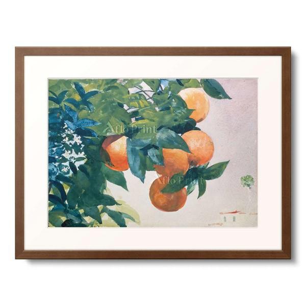 ウィンスロー・ホーマー Winslow Homer 「Oranges On A Branch. 1885」｜afloprint