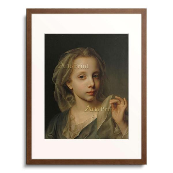 Christian Seybold 「Girl with veil.」｜afloprint