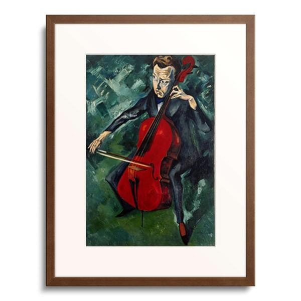 ハインリヒ・ナウエン Heinrich Nauen 「Der Cellospieler Polly Heckmann.」｜afloprint
